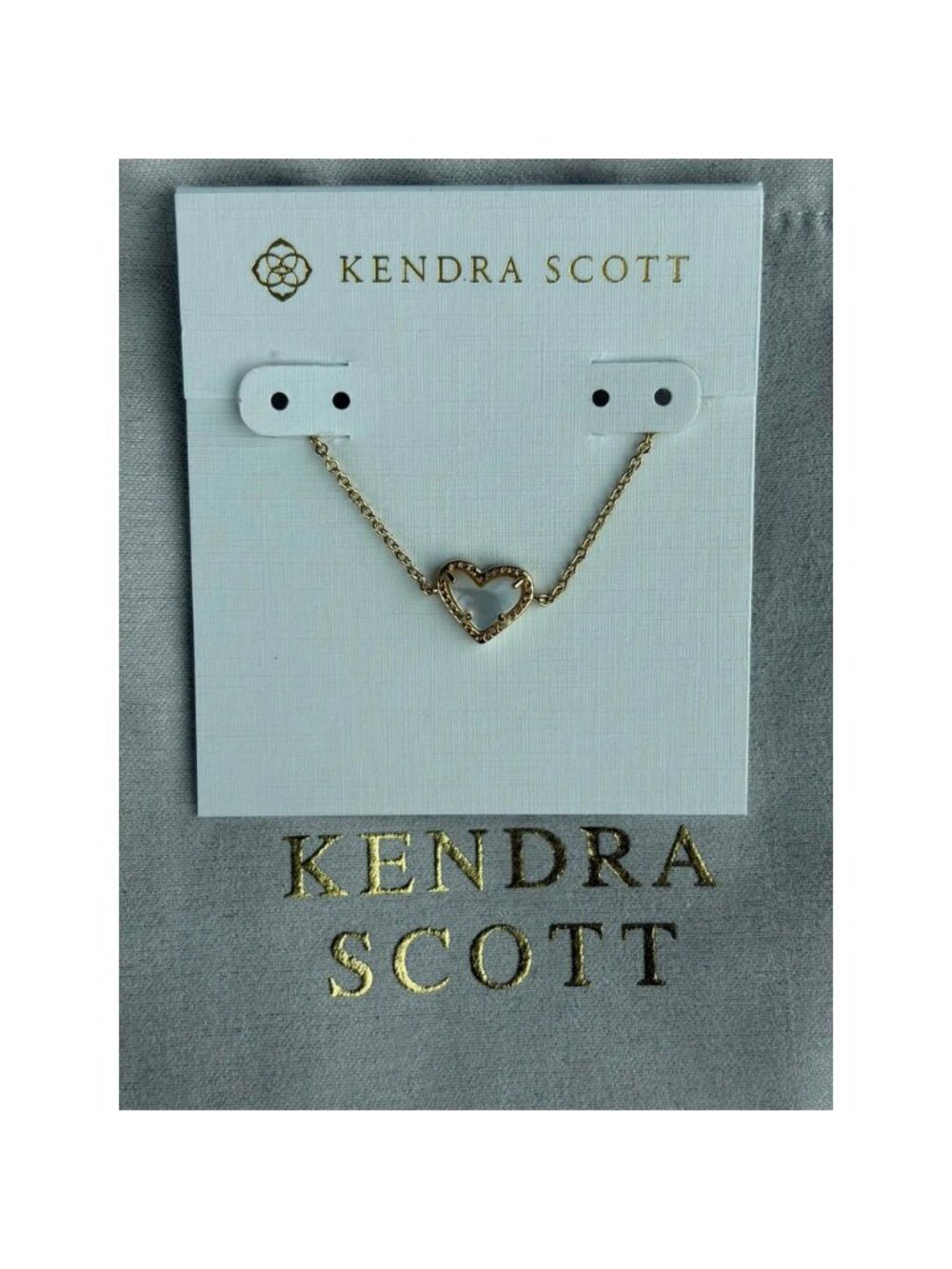Kendra Scott Heart Pendant Necklace
